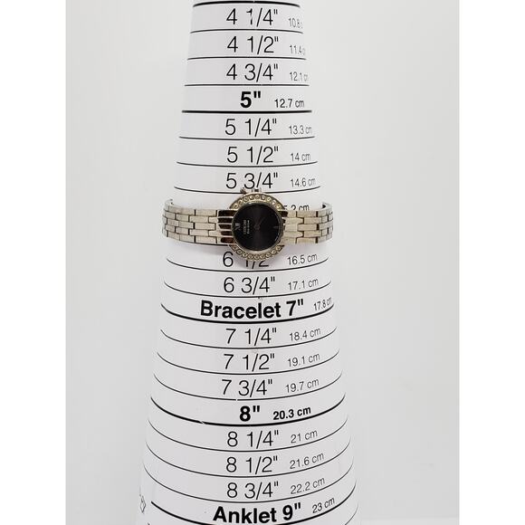 Citizen Eco-Drive women\'s watch. Black opalescent face. 295103 Working watch